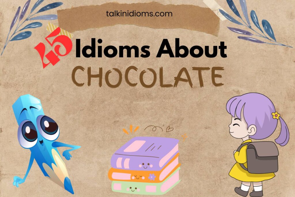 idioms about chocolate