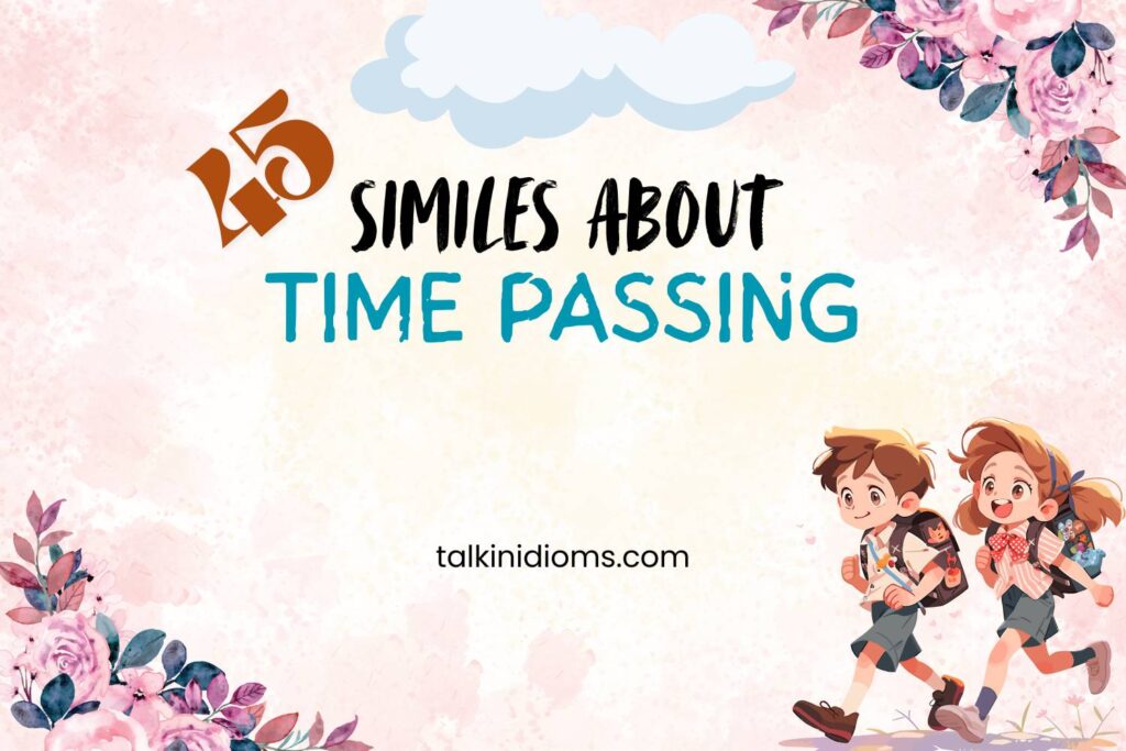 Similes about Time Passing