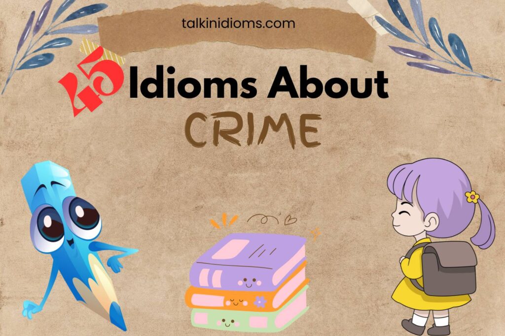 Idioms about Crime