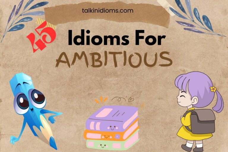 Idioms for Ambitious