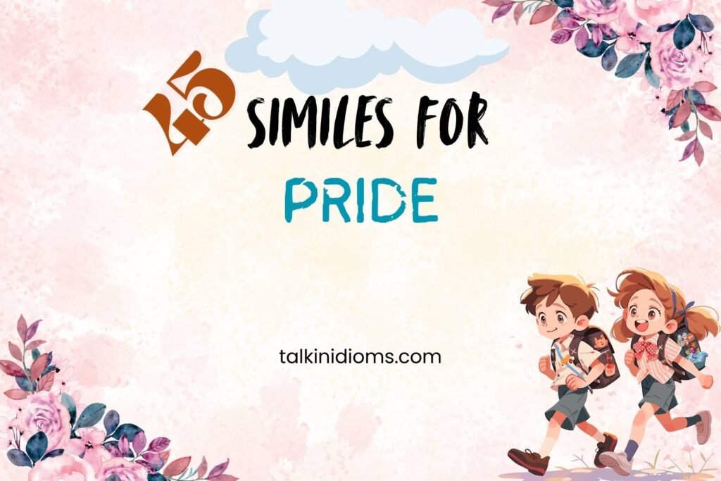 Similes for Pride