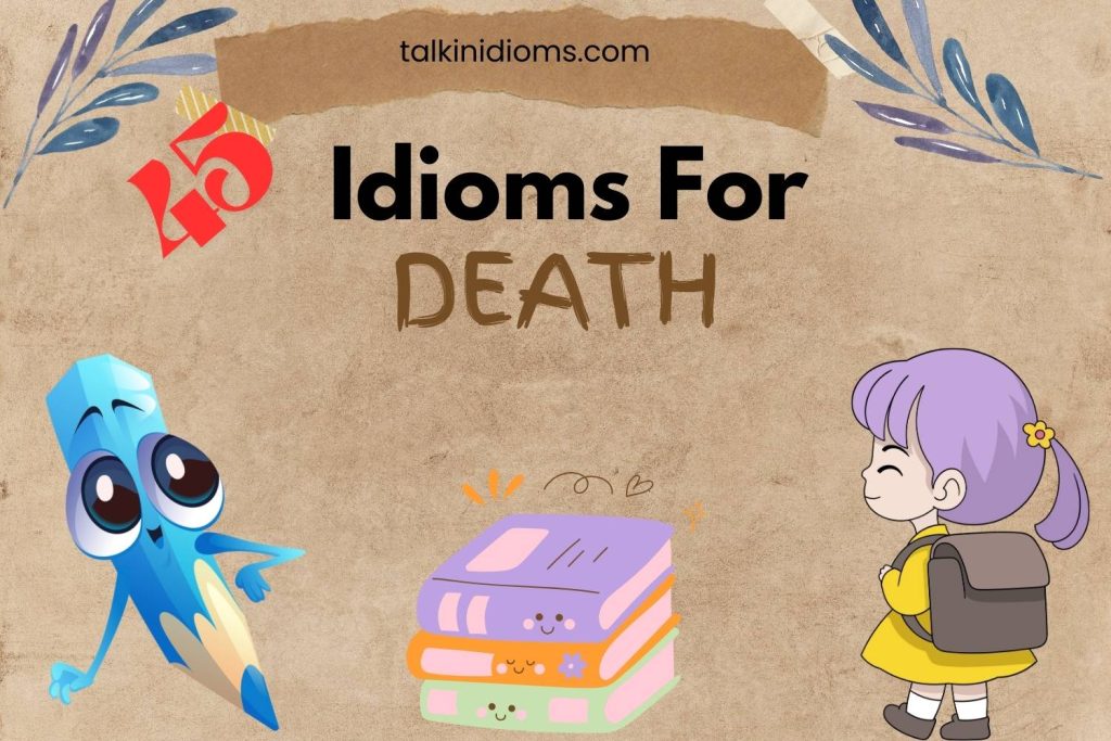 idioms for death