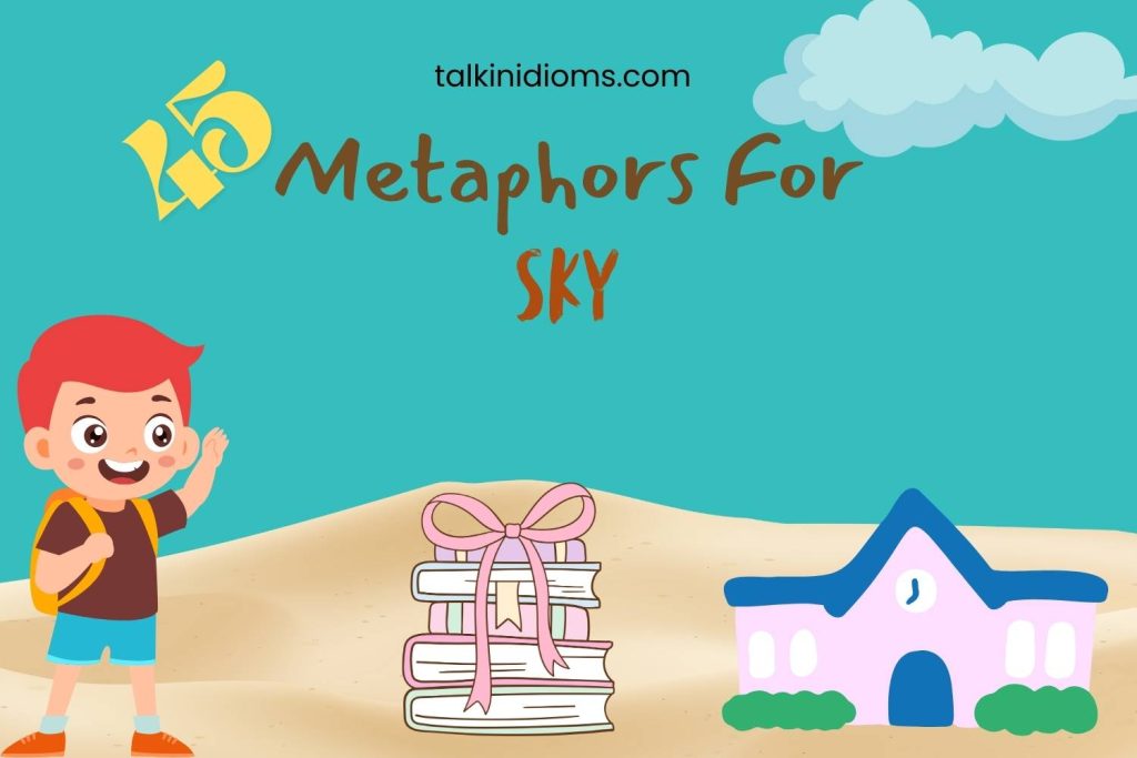 metaphors for sky